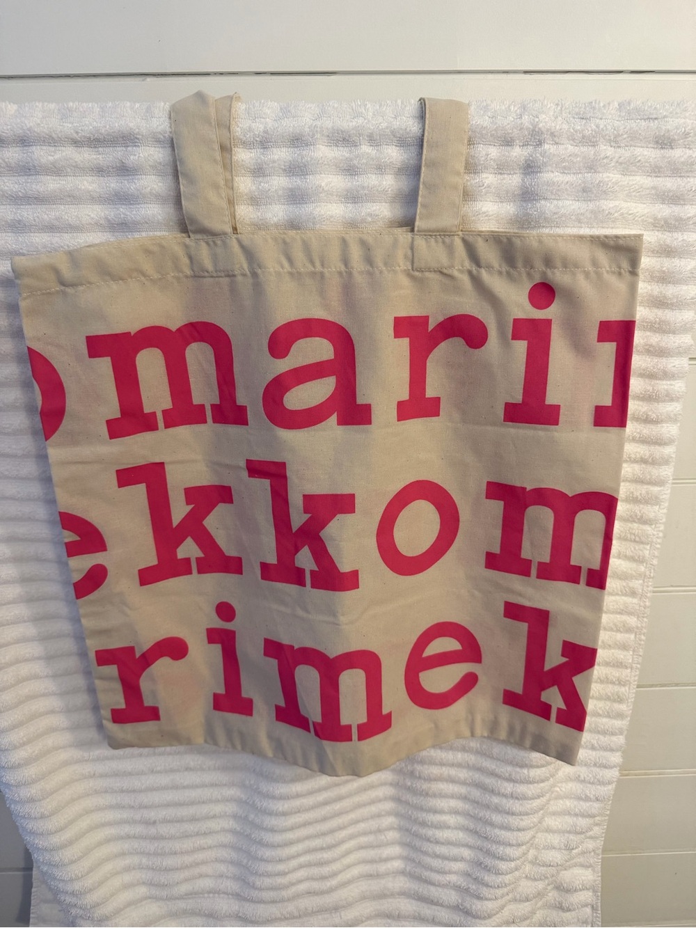 Marimekko Unikko tote